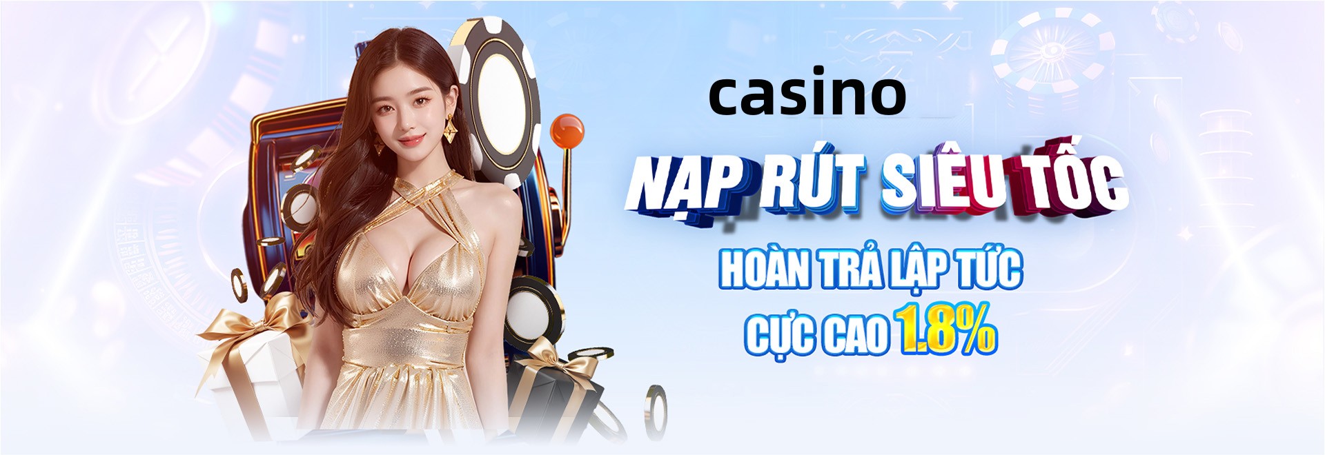 Hình ảnh quảng cáo của win22 hiển thị nền tảng và các lợi ích