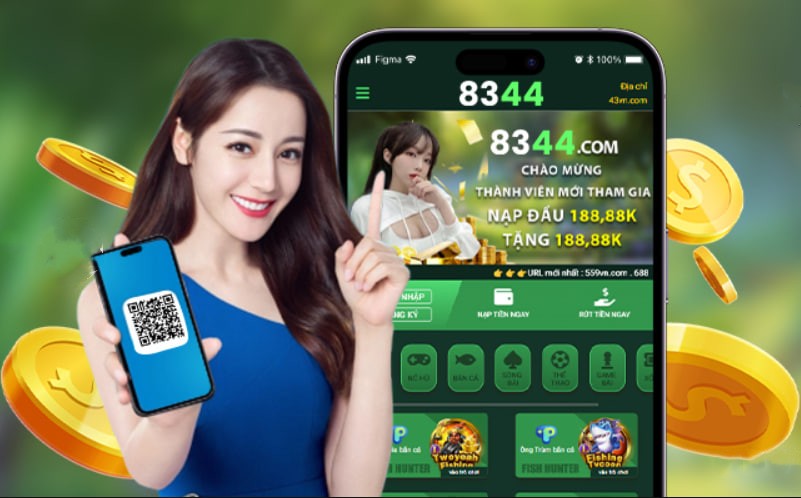 Hình ảnh quảng cáo của win22 hiển thị nền tảng và các lợi ích