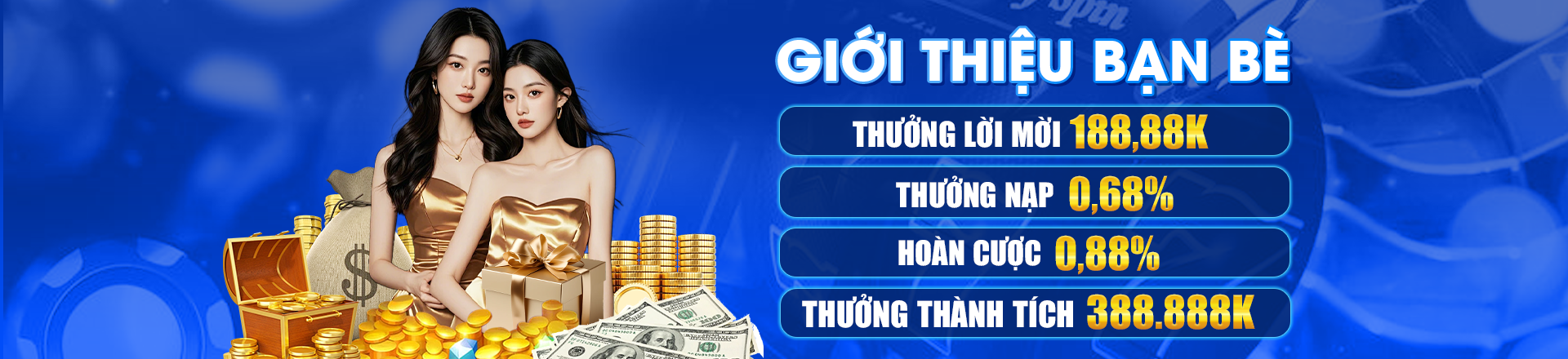 Hình ảnh quảng cáo của win22 hiển thị nền tảng và các lợi ích