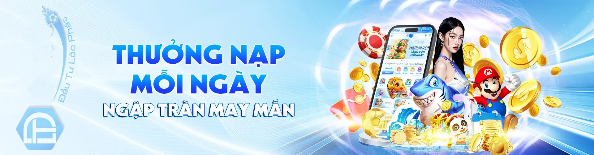 Hình ảnh quảng cáo của win22 hiển thị nền tảng và các lợi ích