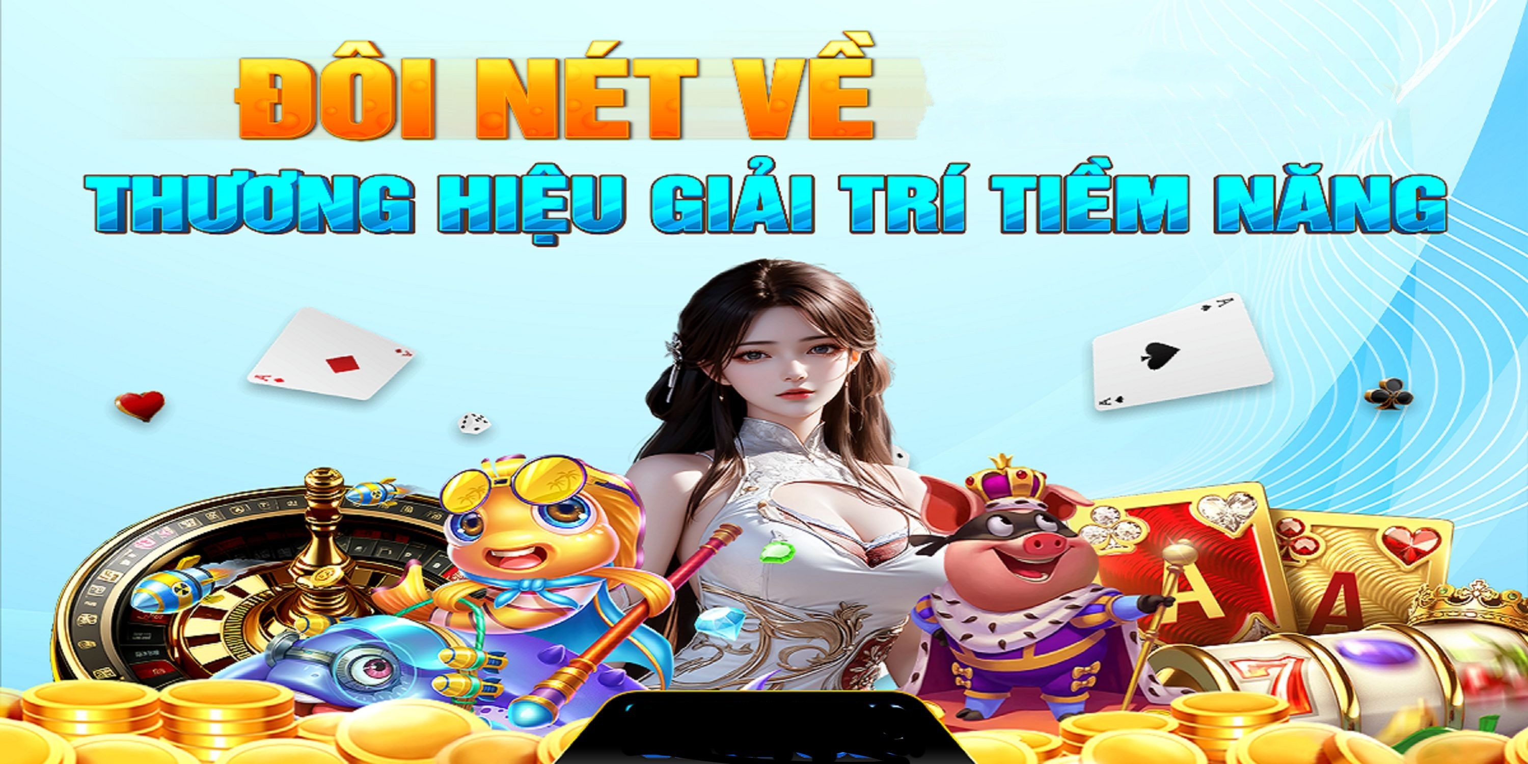 Hình ảnh quảng cáo của win22 hiển thị nền tảng và các lợi ích
